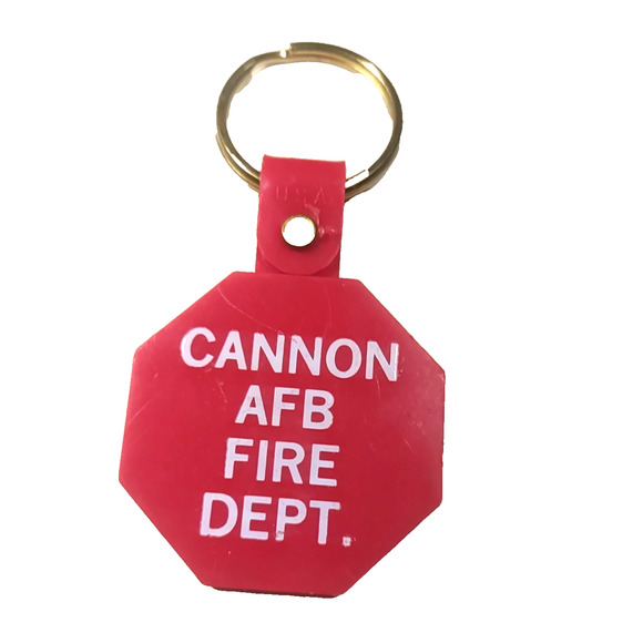 Help Stop Fires Stop Sign Plastic Cannon Fire Department Red - Picture 1 of 5